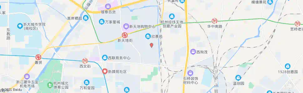 杭州费家塘路南口_公交站地图_杭州公交_妙搜公交查询2025