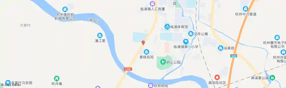 杭州临浦镇中_公交站地图_杭州公交_妙搜公交查询2025