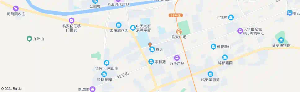 杭州天目高中_公交站地图_杭州公交_妙搜公交查询2025