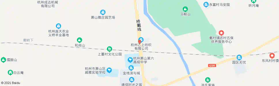 杭州水厂(建设局)_公交站地图_杭州公交_妙搜公交查询2025