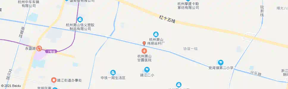 杭州甘露桥头_公交站地图_杭州公交_妙搜公交查询2025