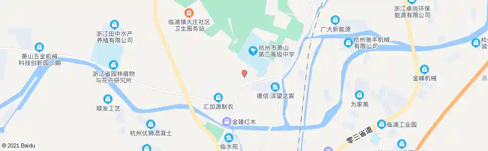 杭州油车桥北临时停靠站_公交站地图_杭州公交_妙搜公交查询2025