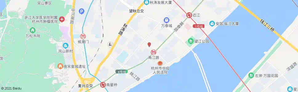 杭州甬江路公交站_公交站地图_杭州公交_妙搜公交查询2025