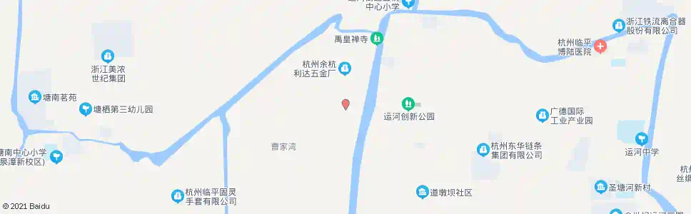 杭州五杭庙桥_公交站地图_杭州公交_妙搜公交查询2025