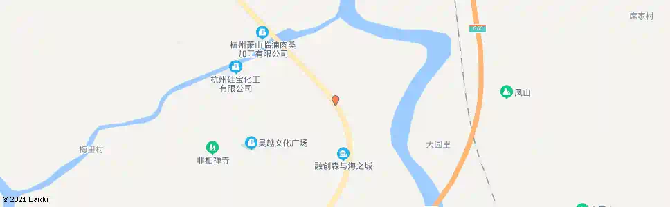 杭州桃北新村南_公交站地图_杭州公交_妙搜公交查询2025