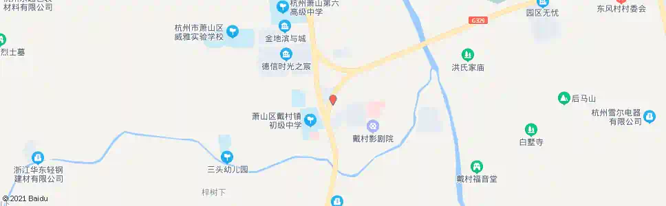 杭州锦绣路西_公交站地图_杭州公交_妙搜公交查询2025