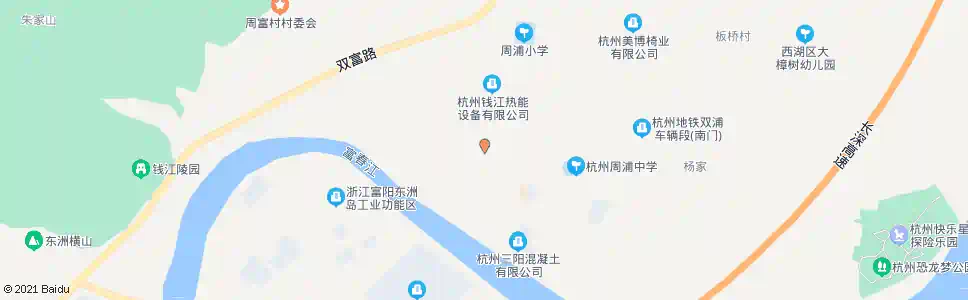 杭州周浦_公交站地图_杭州公交_妙搜公交查询2025