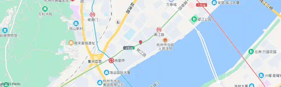 杭州富春路姚江路口_公交站地图_杭州公交_妙搜公交查询2025