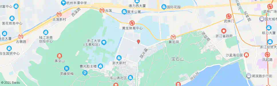 杭州求是路_公交站地图_杭州公交_妙搜公交查询2025