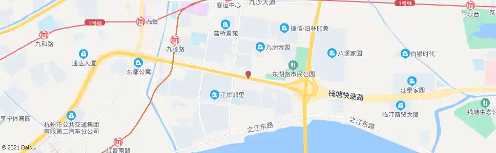 杭州杨公村_公交站地图_杭州公交_妙搜公交查询2025