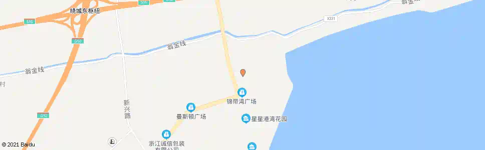 杭州海宁盐仓开发区_公交站地图_杭州公交_妙搜公交查询2025