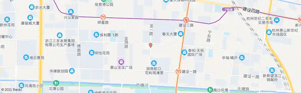 杭州科利化工_公交站地图_杭州公交_妙搜公交查询2025