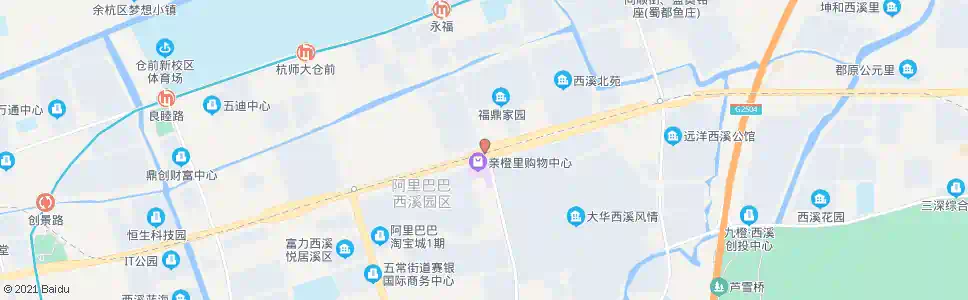 杭州永福村_公交站地图_杭州公交_妙搜公交查询2025