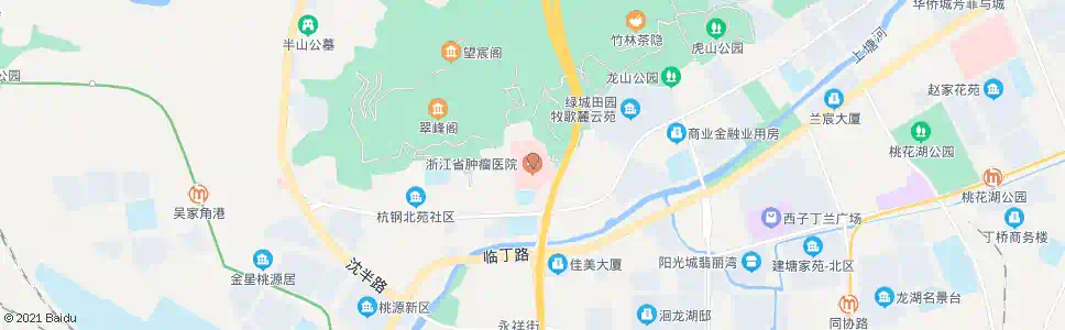 杭州市肿瘤医院_公交站地图_杭州公交_妙搜公交查询2025