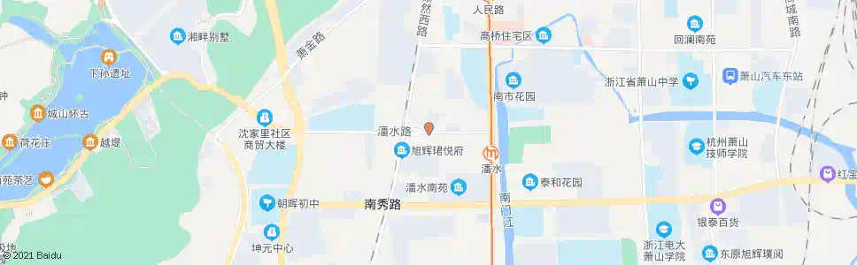 杭州南门社区_公交站地图_杭州公交_妙搜公交查询2025