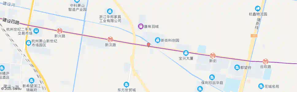 杭州盛中村西_公交站地图_杭州公交_妙搜公交查询2025