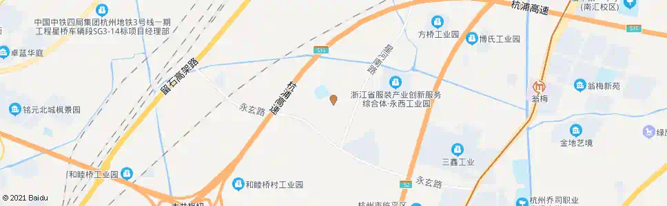 杭州迷帅服饰_公交站地图_杭州公交_妙搜公交查询2025