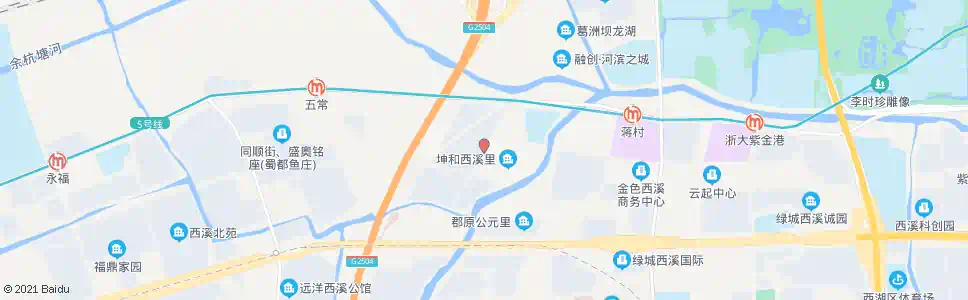 杭州杨家埭_公交站地图_杭州公交_妙搜公交查询2025