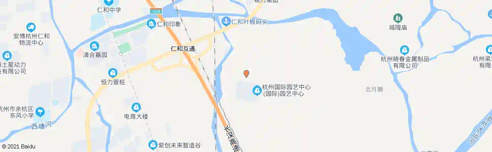 杭州张家墩_公交站地图_杭州公交_妙搜公交查询2025