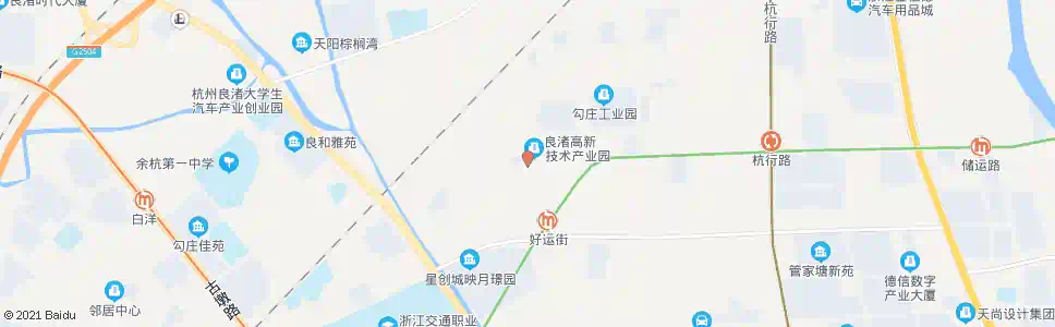 杭州小洋坝_公交站地图_杭州公交_妙搜公交查询2025