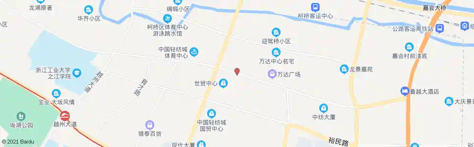 杭州迎驾桥(会展中心东)_公交站地图_杭州公交_妙搜公交查询2025
