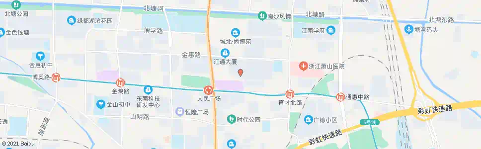 杭州银河小区_公交站地图_杭州公交_妙搜公交查询2025