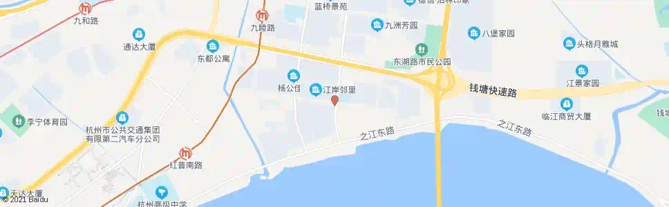 杭州杭乔路杨公路口_公交站地图_杭州公交_妙搜公交查询2025