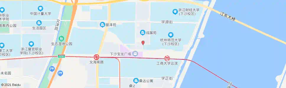 杭州学林支路学林街口_公交站地图_杭州公交_妙搜公交查询2025