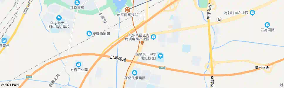 杭州汤家桥(余杭区)_公交站地图_杭州公交_妙搜公交查询2025