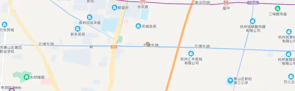 杭州朝阳桥(萧山区)_公交站地图_杭州公交_妙搜公交查询2025