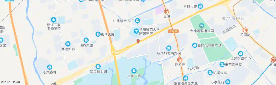 杭州小桥头_公交站地图_杭州公交_妙搜公交查询2025