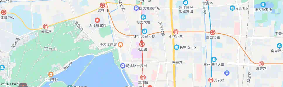 杭州孩儿巷(南)_公交站地图_杭州公交_妙搜公交查询2025