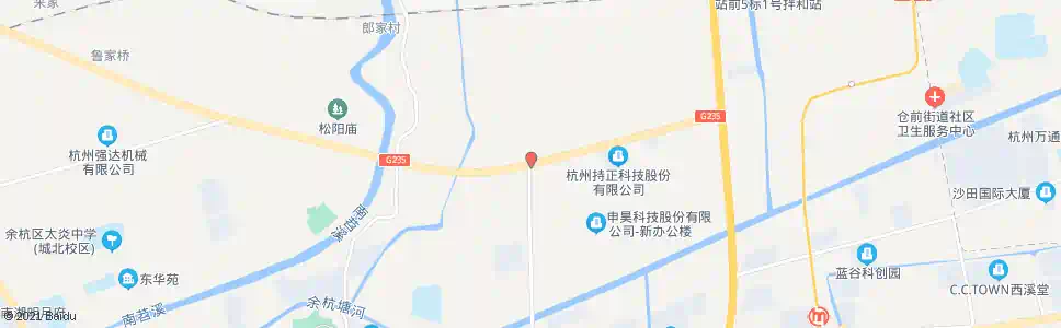 杭州三花桥_公交站地图_杭州公交_妙搜公交查询2025