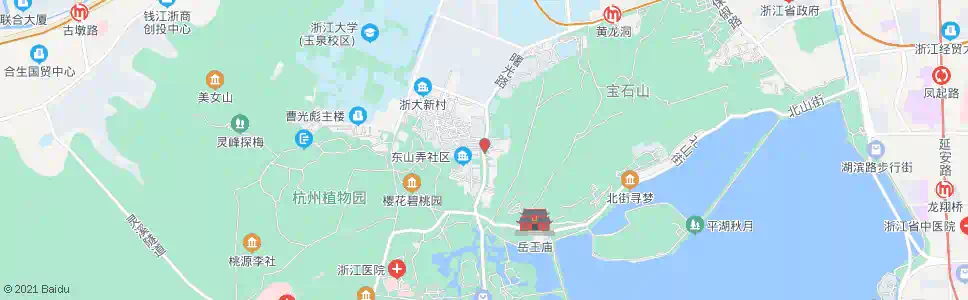 杭州曙光公寓_公交站地图_杭州公交_妙搜公交查询2025