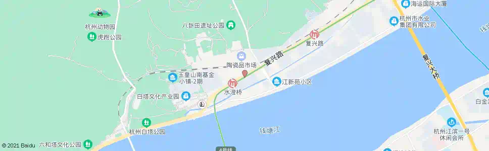 杭州民安苑_公交站地图_杭州公交_妙搜公交查询2025