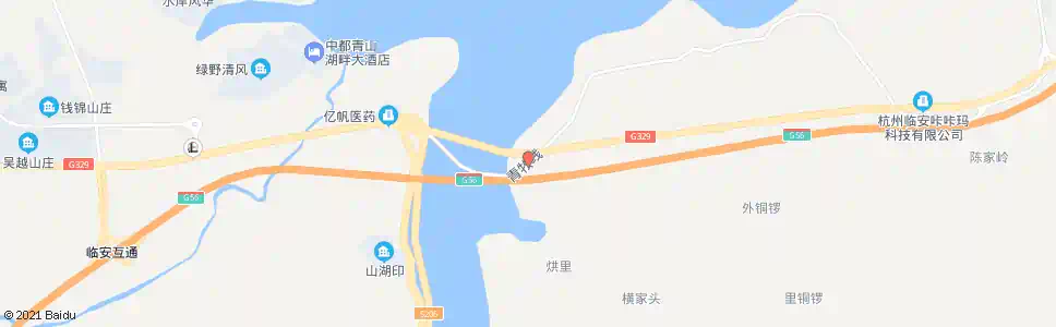 杭州岳山村西_公交站地图_杭州公交_妙搜公交查询2025