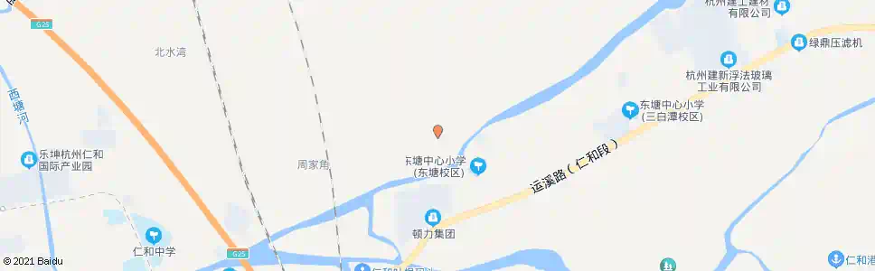 杭州顿立大桥北_公交站地图_杭州公交_妙搜公交查询2025