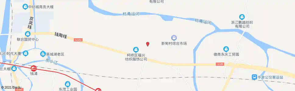 杭州陈许_公交站地图_杭州公交_妙搜公交查询2025