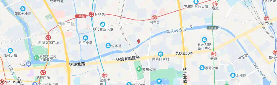 杭州机场路里街_公交站地图_杭州公交_妙搜公交查询2025