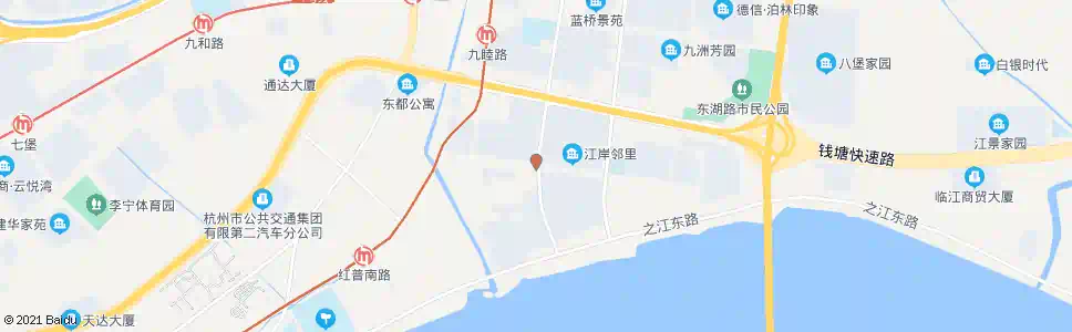 杭州通盛路杨公路口_公交站地图_杭州公交_妙搜公交查询2025