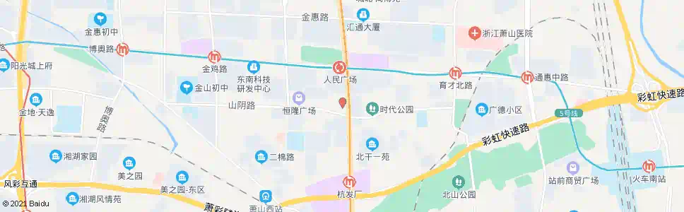 杭州萧山牙科医院_公交站地图_杭州公交_妙搜公交查询2025
