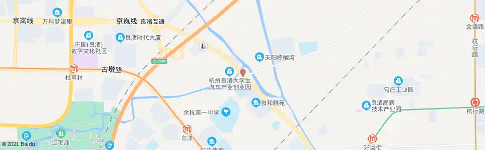 杭州河洋桥_公交站地图_杭州公交_妙搜公交查询2025