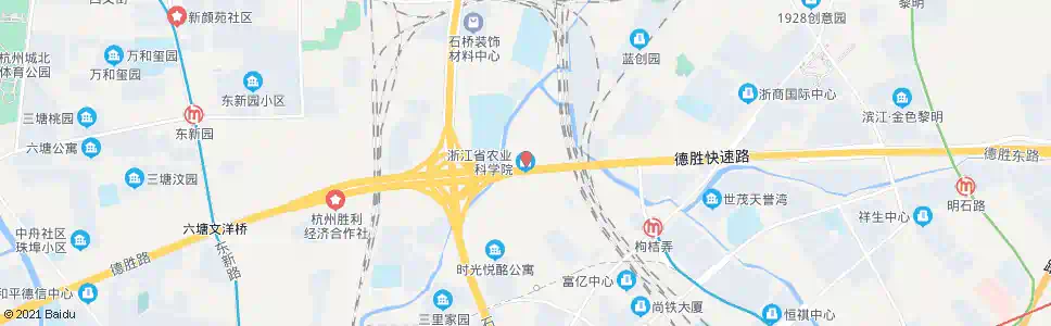 杭州农科院北_公交站地图_杭州公交_妙搜公交查询2025