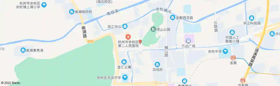 杭州禹航路山西园路口_公交站地图_杭州公交_妙搜公交查询2025