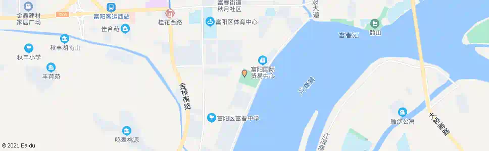 杭州秦望广场_公交站地图_杭州公交_妙搜公交查询2025