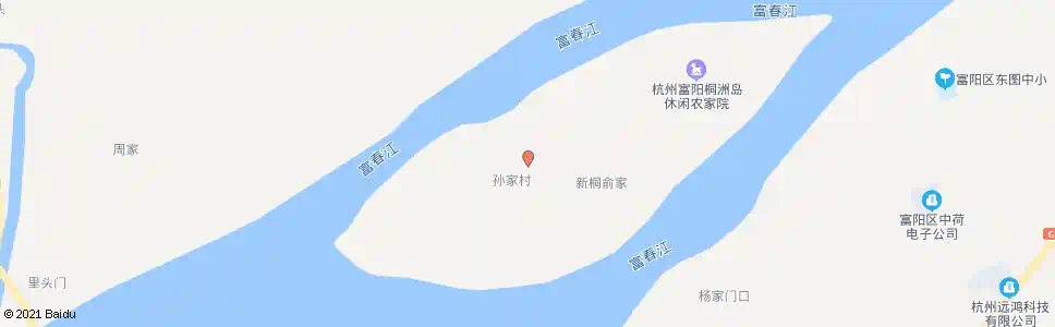 杭州南孙村_公交站地图_杭州公交_妙搜公交查询2025