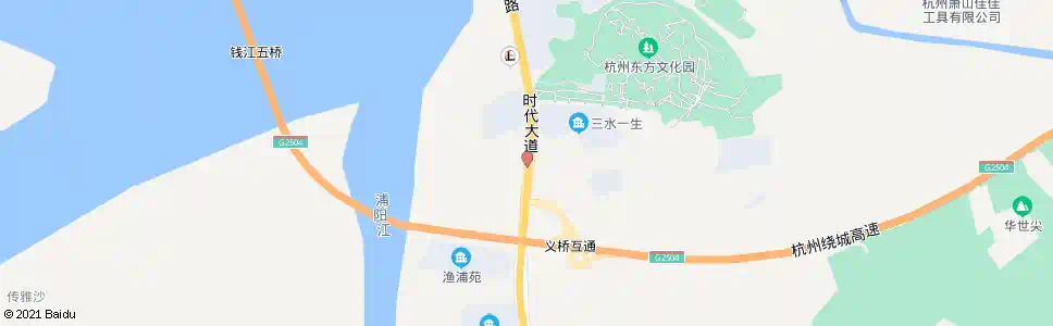 杭州山后村_公交站地图_杭州公交_妙搜公交查询2025