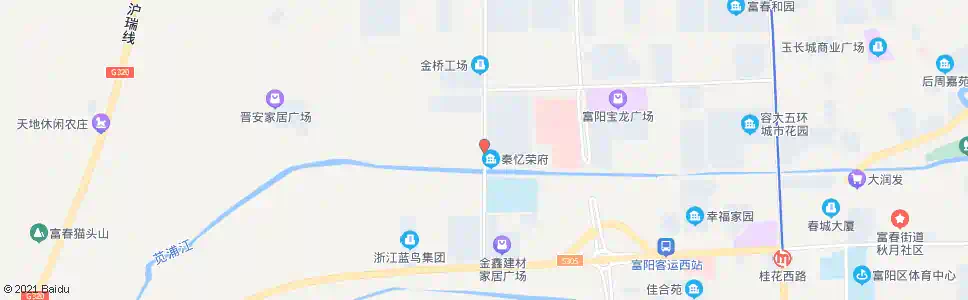 杭州东风桥_公交站地图_杭州公交_妙搜公交查询2025