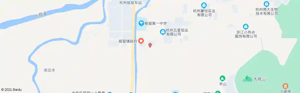 杭州104国道长连线路口_公交站地图_杭州公交_妙搜公交查询2025