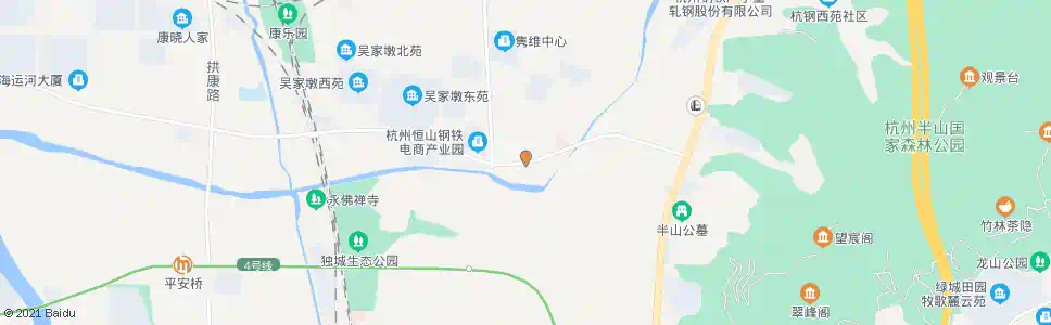 杭州康桥路康恒路口_公交站地图_杭州公交_妙搜公交查询2025